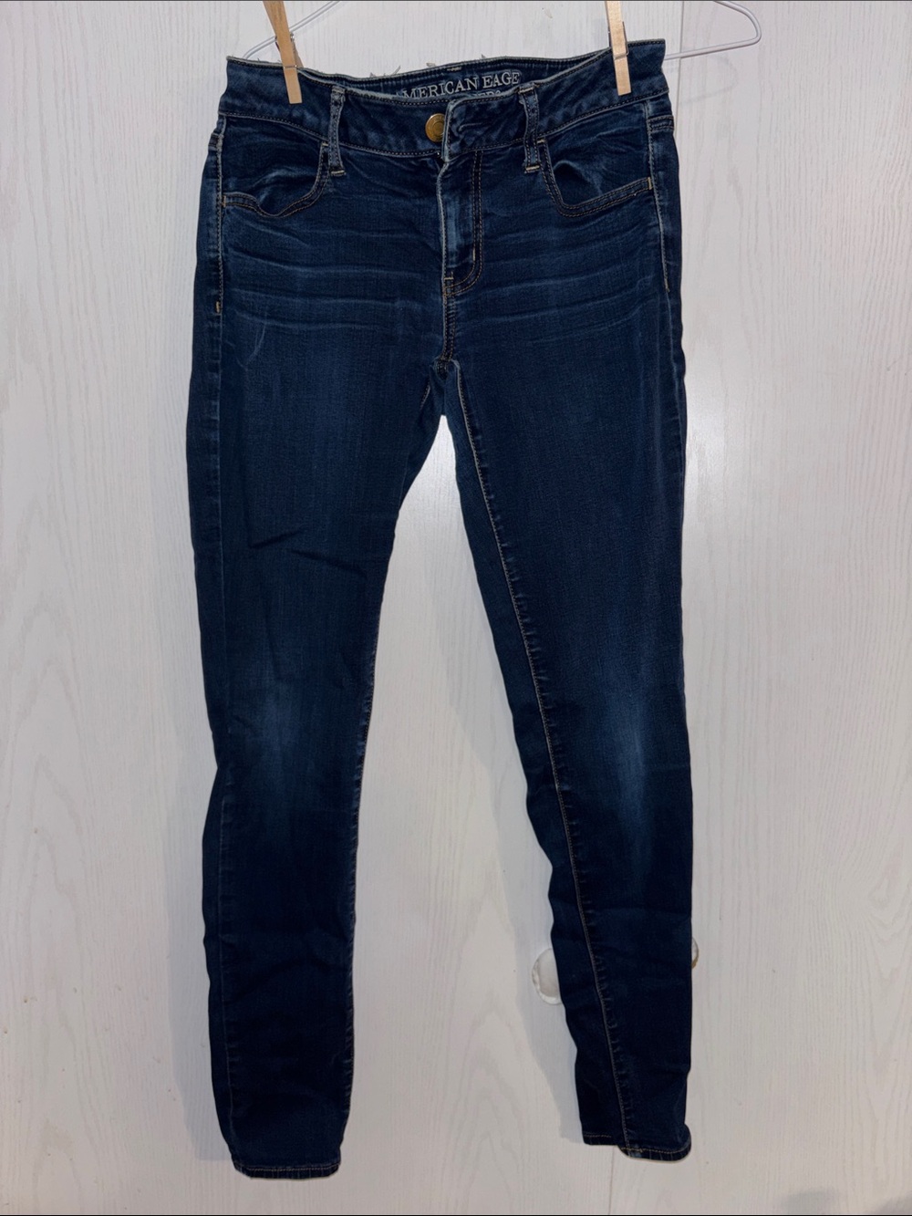 American Eagle Outfitters Indigo Skinny Jeans - Women's - Picture 2 of 11